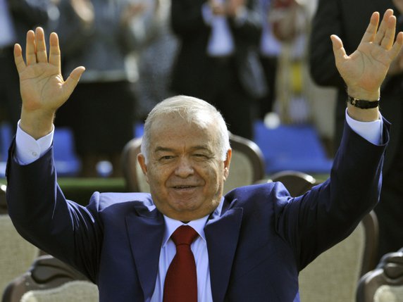 Le président Islam Karimov a été réélu pour un 4e mandat (archives)