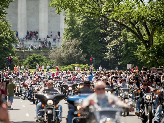 750'000 motards ont participé au "Rolling Thunder" cette année