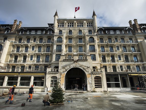 Les récompenses ont été remises pour la première fois en Suisse romande, à l'hôtel Royal Savoy de Lausanne (archives). © KEYSTONE/JEAN-CHRISTOPHE BOTT
