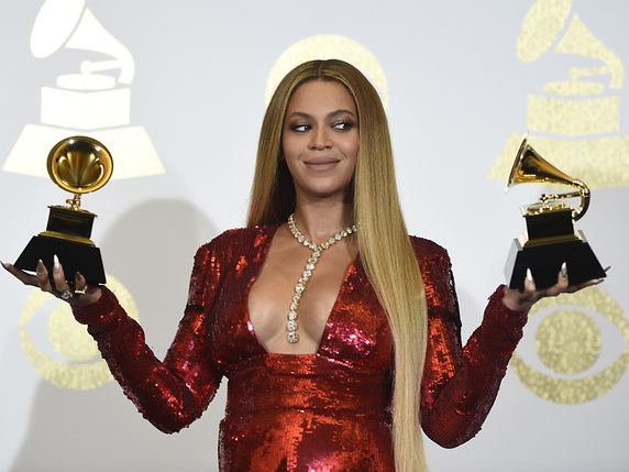 Beyoncé avait annoncé en février qu'elle était enceinte. © KEYSTONE/AP Invision/CHRIS PIZZELLO