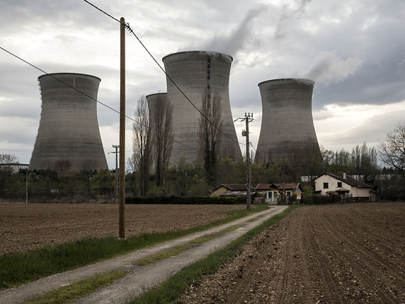 A la centrale nucléaire française du Bugey, l'unité de production touchée par l'incendie est en arrêt pour maintenance depuis fin août 2015 (archives). © KEYSTONE/AP/LAURENT CIPRIANI