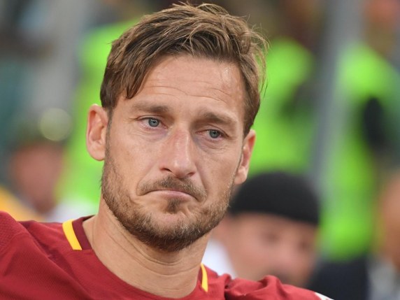 Francesco Totti n'a encore pas décidé de la suite des événements © KEYSTONE/EPA ANSA/CLAUDIO PERI