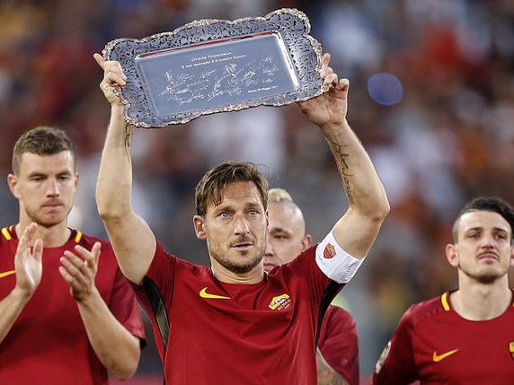 Francesco Totti ne finira pas sa carrière au Japon. © KEYSTONE/EPA ANSA/RICCARDO ANTIMIANI