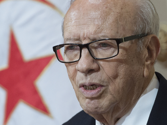 Des oulémas tunisiens ont rejeté jeudi la proposition du président Béji Caïd Essebsi (photo) d'instaurer l'égalité entre hommes et femmes en matière d'héritage (archives). © KEYSTONE/PETER SCHNEIDER