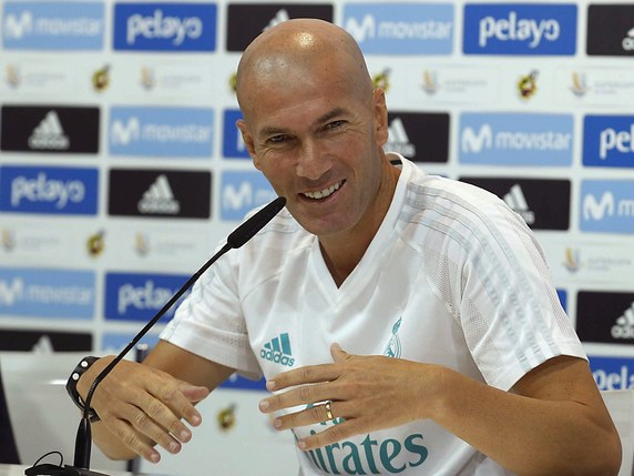 Zinédine Zidane figure sans doute parmi les favoris pour le trophée. © KEYSTONE/EPA EFE/PACO CAMPOS