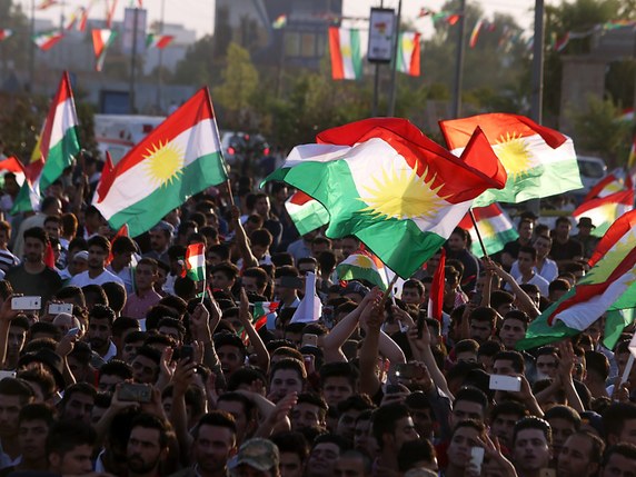 Le projet de référendum d'indépendance du Kurdistan irakien suscite des craintes chez les pays voisins (archives). © KEYSTONE/EPA/GAILAN HAJI