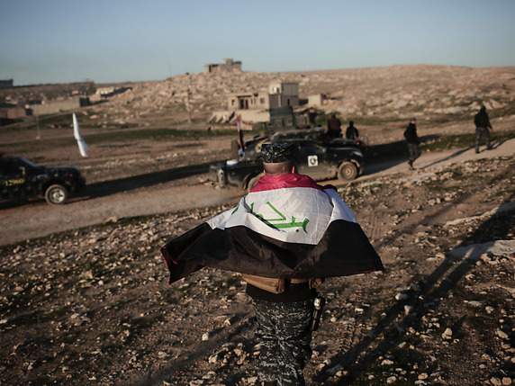 Les autorités kurdes ont accusé les forces irakiennes de préparer un assaut dans les régions disputées de Kirkouk et de Mossoul (archives). © KEYSTONE/AP/BRAM JANSSEN