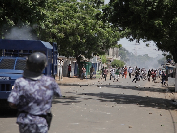 Au moins quatre personnes ont été tuées par balle au cours d'affrontements entre manifestants et forces de l'ordre dans les deux principales villes du Togo, Lomé et Sokodé (archives) © KEYSTONE/AP/Erick Kaglan
