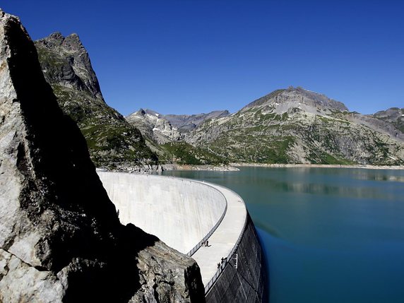 Le Valais est un acteur important de l'énergie hydraulique en Suisse (archives). © KEYSTONE/JEAN-CHRISTOPHE BOTT