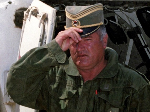 Ratko Mladic est poursuivi pour des crimes commis lors de la guerre de Bosnie entre 1992 et 1995 (archives). © KEYSTONE/EPA/STRINGER
