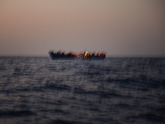 Au 20 novembre, le HCR estime à près de 3000 personnes le nombre de migrants ayant péri ou disparu en tentant de rallier l'Europe, mais le chiffre est probablement plus élevé (archives). © KEYSTONE/AP/EMILIO MORENATTI