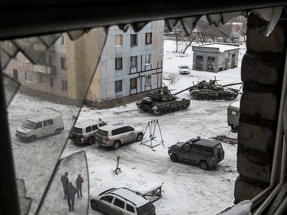 L'Ukraine est en proie depuis 2014 à un conflit armé entre les forces de Kiev et les séparatistes prorusses de l'Est du pays (archives). © KEYSTONE/AP/EVGENIY MALOLETKA