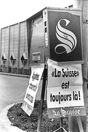 «La Suisse» avait surfé avec succès sur la vague des sixties. Mais en 1994, elle n’a pas résisté à la crise. © ASL