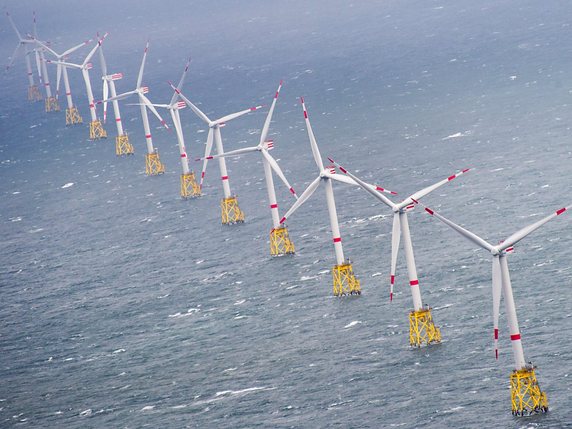 L'éolien offshore européen reste fortement concentré entre le Royaume-Uni, l'Allemagne, le Danemark, les Pays-Bas et la Belgique (archives). © KEYSTONE/EPA dpa/DANIEL REINHARDT