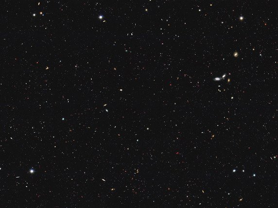 Grâce à ESPRESSO, les scientifiques vont pouvoir analyser la faible lumière émise par des galaxies extrêmement lointaines (photo d'illustration). © KEYSTONE/AP NASA, ESA/Hubble