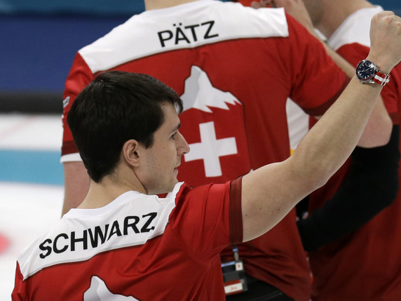 Benoît Schwarz et la Suisse tiennent la grande forme. © KEYSTONE/AP/AARON FAVILA