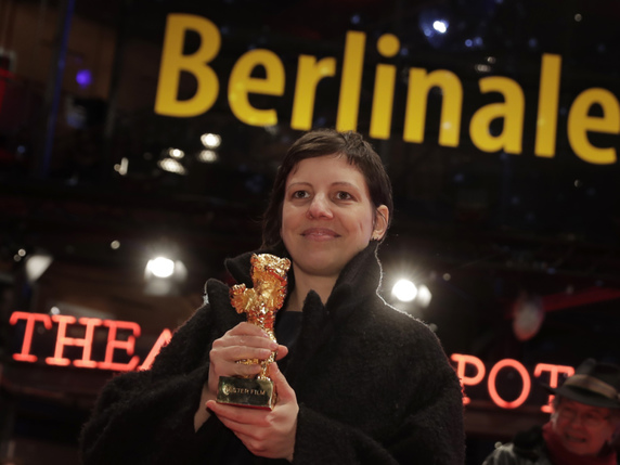 L'Ours d'or de la Berlinale est revenu au film roumain "Touch me not" d'Adina Pintilie. © KEYSTONE/AP/MARKUS SCHREIBER