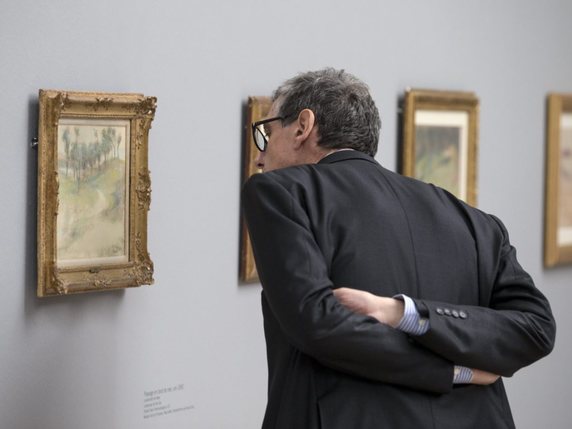 La toile a été confrontée un jour de fermeture du musée du Louvre avec quinze autres Le Nain (photo prétexte/archives). © KEYSTONE/PATRICK B. KRAEMER