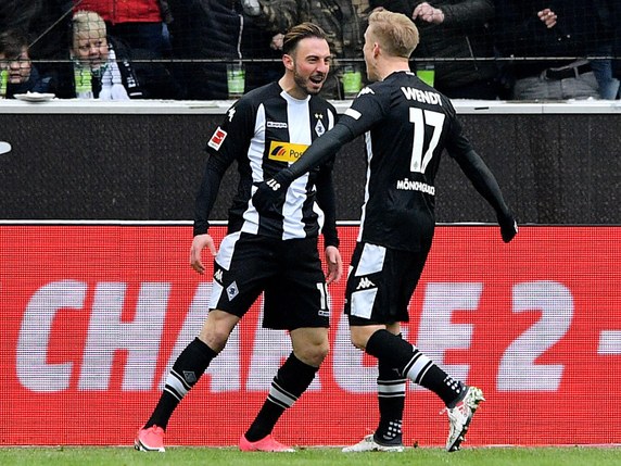 Josip Drmic a enfin marqué: soulagement pour l'attaquant de l'équipe de Suisse © KEYSTONE/EPA/SASCHA STEINBACH