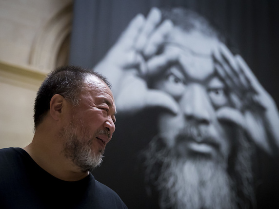 L'artiste chinois Ai Weiwei sera présent dimanche pour la clôture du festival (archives). © KEYSTONE/CHRISTIAN MERZ