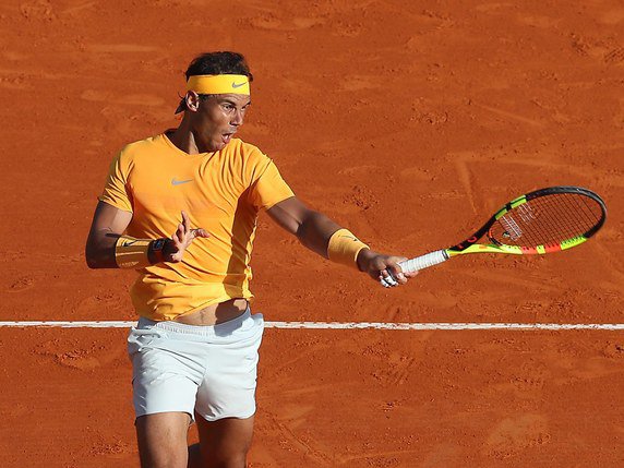 Rafael Nadal n'a laissé aucune chance à Dominic Thiem © KEYSTONE/EPA/SEBASTIEN NOGIER
