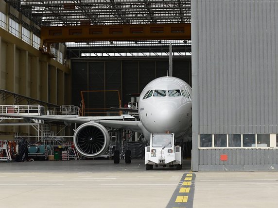 "La performance du premier trimestre reflète le manque de disponibilité des moteurs pour l'A320neo", a souligné le patron d'Airbus Tom Enders (archives). © KEYSTONE/EPA/CAROLINE BLUMBERG