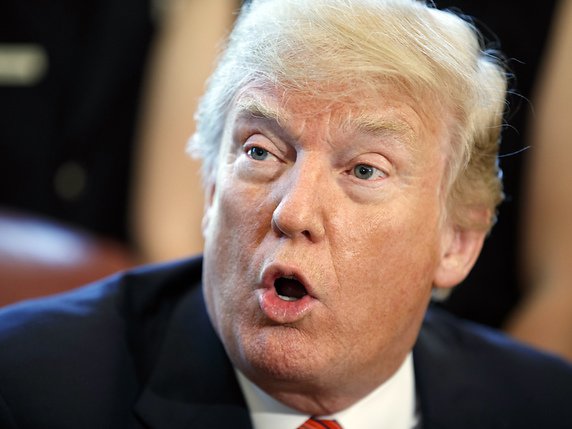 Donald Trump a à nouveau dénoncé une chasse aux sorcières. © KEYSTONE/AP/CAROLYN KASTER