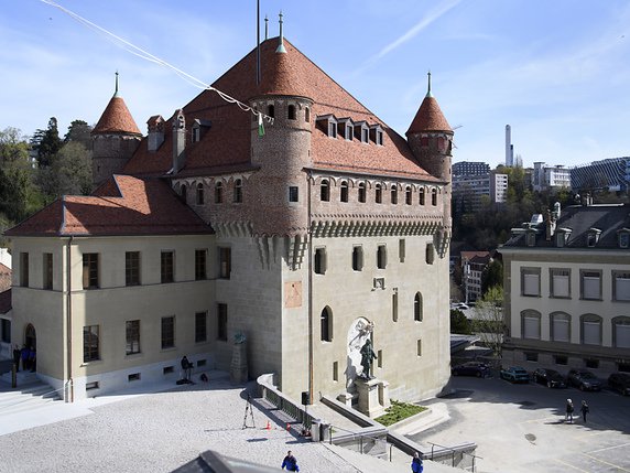 Le Château Saint-Maire, siège du gouvernement vaudois (photo symbolique). © KEYSTONE/LAURENT GILLIERON