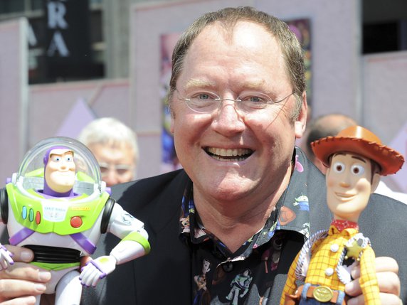 John Lasseter, 60 ans, s'est fait connaître avec son premier long-métrage, "Toy Story", sorti en 1995 et produit par Pixar dont il est co-fondateur (archives). © KEYSTONE/FR170044 AP/KATY WINN