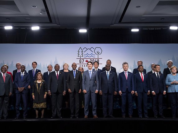 Le sommet du G7 s'est achevé au Canada sur une note un peu plus apaisée. © KEYSTONE/AP The Canadian Press/JUSTIN TANG