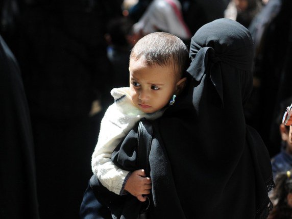 Le nombre d'enfants tués et mutilés au Yémen atteint un niveau inacceptable pour l'ONU (archives). © KEYSTONE/EPA/YAHYA ARHAB