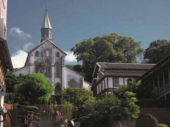 La cathédrale catholique d'Oura, à Nagasaki, dédiée à 26 chrétiens exécutés il y a plus de quatre siècles en raison de leur foi, a été choisie par l'UNESCO. © KEYSTONE/EPA UNESCO/JAPAN CULTURAL HEIRTAGE CONSULTANCY /