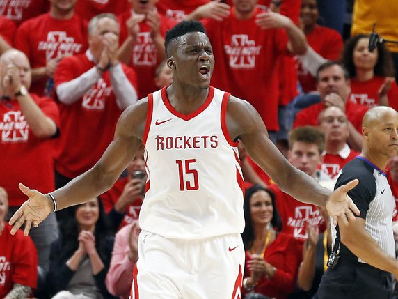 Quel maillot portera Clint Capela la saison prochaine: le mystère reste entier © KEYSTONE/AP/RICK BOWMER