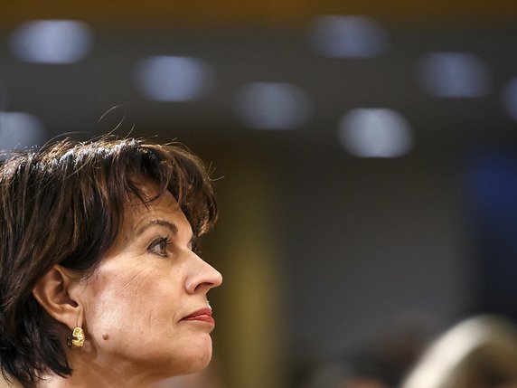 La conseillère fédérale Doris Leuthard a présenté devant l'ONU à New York les avancée de la Suisse dans l'implémentation des 17 objectifs de l'Agenda 2030 (archives) © KEYSTONE/SALVATORE DI NOLFI