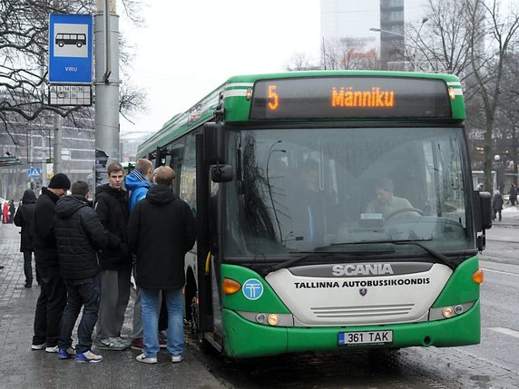 Les bus sont déjà gratuits dans la capitale Tallinn (archives) © KEYSTONE/EPA/STRINGER