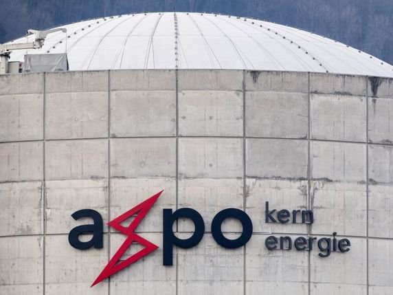 Axpo (ici la centrale de Beznau I) est l'entreprise suisse qui a produit le plus de déchets nucléaires l'an passé (archives). © Keystone/ENNIO LEANZA