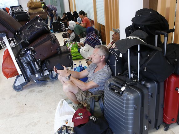 Quelque 1200 touristes se trouvaient sur les îles Gili au moment du séisme (archives). © KEYSTONE/EPA/ADI WEDA