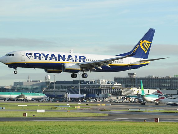 Le mouvement social prend de l'ampleur au sein de la compagnie aérienne à bas coûts Ryanair (archives). © KEYSTONE/EPA/AIDAN CRAWLEY
