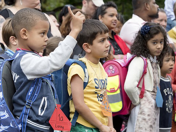 La rentrée scolaire pour les petits Alémaniques est déjà prévue lundi prochain (archives). © KEYSTONE/GEORGIOS KEFALAS