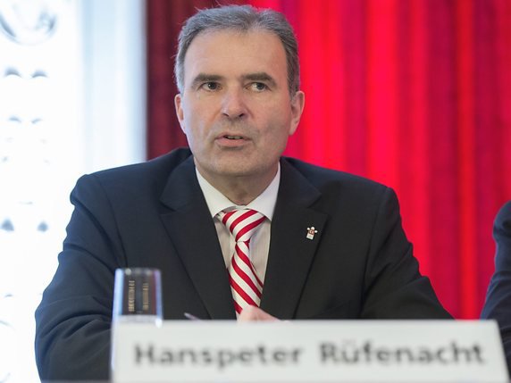 Le directeur général de la Banque cantonale bernoise, Hanspeter Rüfenacht, prendra sa retraite en juin 2019 (archives). © KEYSTONE/PHOTOPRESS/MARCEL BIERI