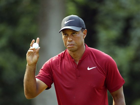 Tiger Woods espère une bonne nouvelle début septembre © KEYSTONE/AP/CHARLIE RIEDEL