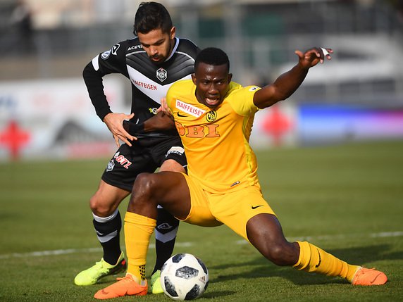 Sékou Sanogo, ici contre Lugano, reste fidèle aux Young Boys © KEYSTONE/TI-PRESS/ALESSANDRO CRINARI