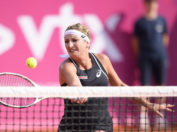 Timea Bacsinszky: une année bien compliquée... © KEYSTONE/ANTHONY ANEX