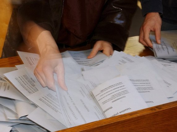 Ouverture du procès pour captation de suffrages à Renens (VD) (archives). © KEYSTONE/MARTIAL TREZZINI