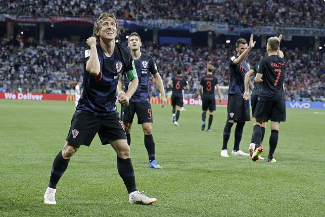 Modric a été parfait contre l'Argentine. © Keystone