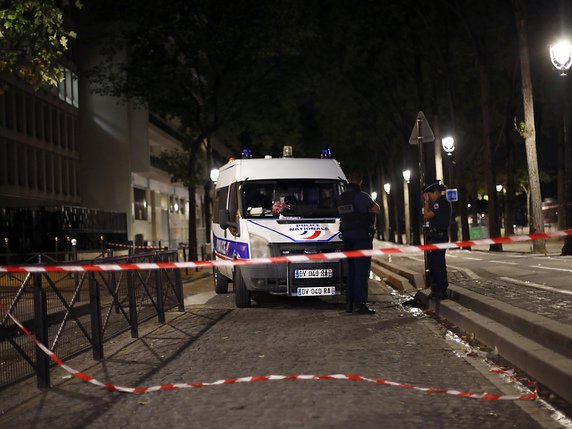 L'agression a eu lieu dans le XIXe arrondissement de Paris, le long du canal de l'Ourcq. © KEYSTONE/AP/THIBAULT CAMUS