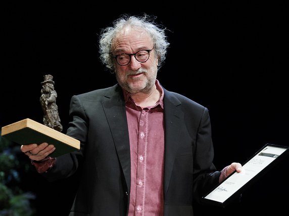 Le metteur en scène suisse Christoph Marthaler a reçu le prix international Ibsen 2018 à Oslo. © KEYSTONE/EPA NTB SCANPIX/CORNELIUS POPPE