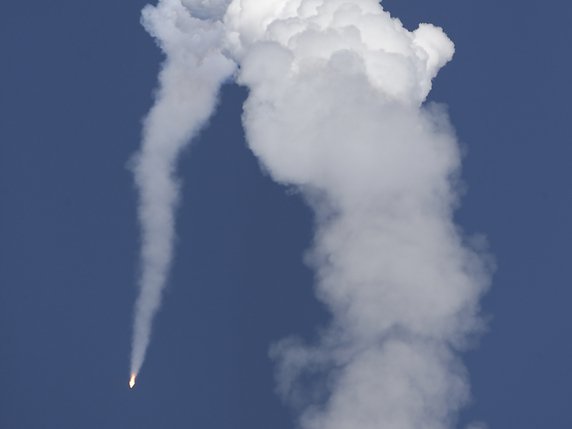 La sonde américaine OSIRIS-REx a été lancée en septembre 2016 (archives). © KEYSTONE/AP/JOHN RAOUX
