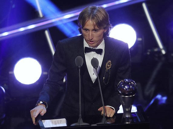 Luka Modric: une belle récompense © KEYSTONE/AP/FRANK AUGSTEIN