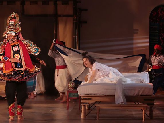Le Théâtre du Soleil donnera 21 représentations d'"Une Chambre en Inde" dès fin octobre au Palais de Beaulieu. ©michele laurent